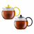Tetera Assam Teapot 1l Infusor Te Embolo Hojas Tienda Pepino