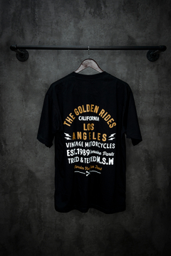 Remera Oversize Golden Rides