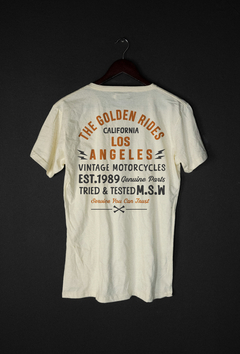 Remera Regular Golden Rides