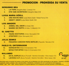 EP 212 - Serginho Bea / Luisa Maria Guell / Los Amados / El Ghetto / Julia Zenko / Pablo el Enterrador / Malambo - comprar online