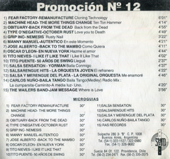 Sum Records - CD Promoción Nº 12