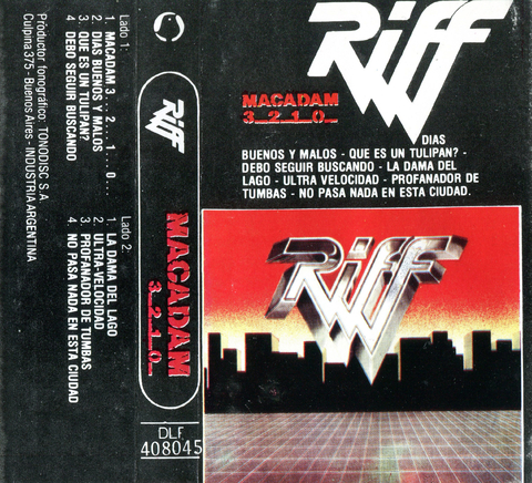 Riff - Macadam (Cassette)
