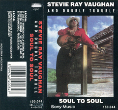 Stevie Ray Vaughan - Soul to Soul Nacional (Cassette)