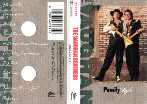 Vaughan Brothers - Family Style (Cassette)