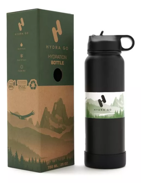 Botella térmica HYDRATION BOTTLE 750 ml - Hydra Go - Camping Center