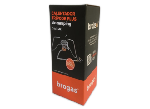 Calentador TRIPODE PLUS - Broksol/Brogas