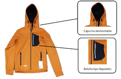 Campera CICLON CON CAPUCHA - Raffike en internet