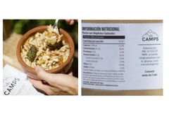Comida Liofilizada : Pasta con Vegetales Salteados - CAMPS (copia) (copia) - comprar online
