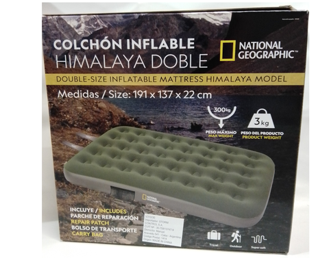 Colchón inflable HIMALAYA DOBLE - National Geographic