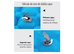 Colchoneta inflable AISLANTE ULTRALIGHT con Almohada - Origami - tienda online