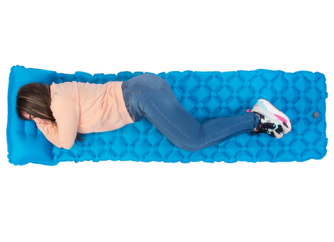 Colchoneta inflable AISLANTE ULTRALIGHT con Almohada - Origami