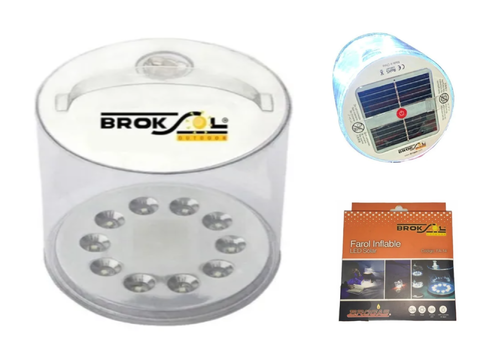 FAROL SOLAR INFLABLE - Broksol