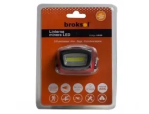 Linterna MINERA LED - Broksol