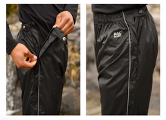 FULL ZIP Waterproof OVERTROUSERS - Mac in a Sac - Camping Center