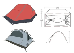 Carpa TRAVEL 2 PLUS SF - Northland - comprar online