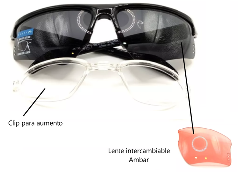 Lentes Deportivos RUNET (Cristales intercambiables) - Rusty