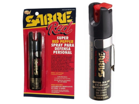 Spray para Defensa personal SUPER RED PEPPER 22 g CON CLIP - Sabre