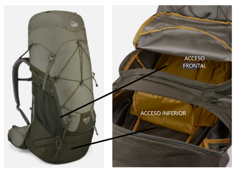 Mochila SIRAC PLUS 40 - Lowe Alpine - comprar online