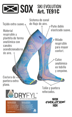 Medias SKI & SNOWBOARD (TE91) - SOX - comprar online