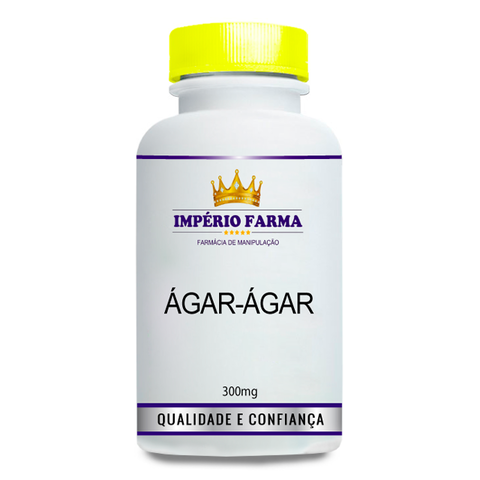 Ágar-Ágar 300mg 60 Cápsulas