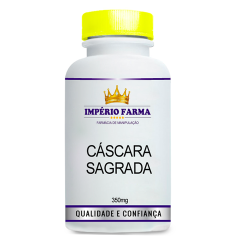 Cascara Sagrada 350mg 60 Cápsulas