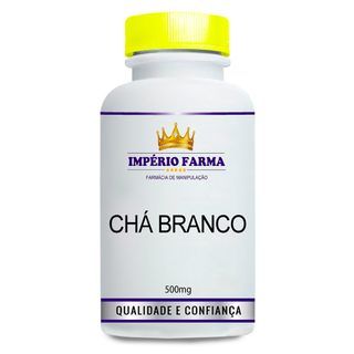 Chá Branco 500mg 90 Cápsulas