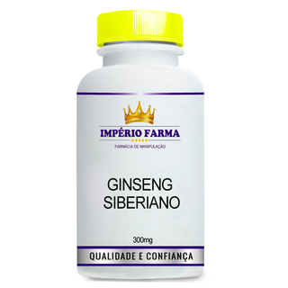 Ginseng Siberiano 300mg 60 Cápsulas