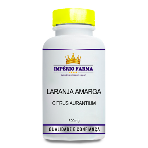 Laranja Amarga - Citrus Aurantium 500mg 60 Cápsulas