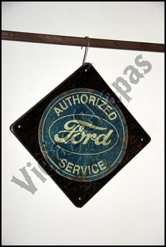 AC-016 ford authorized rombo negro - comprar online