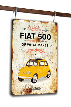 AR-207 Fiat 500 amarillo