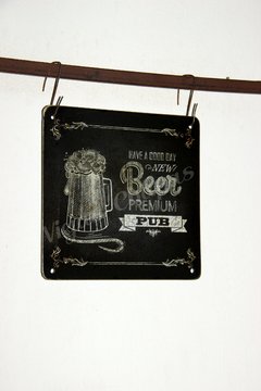 BC-037 Beer Premium pub pizarra
