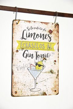 BR-202 Si la vida te da limones, haz gin & tonic