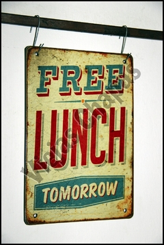 CR-041 FREE LUNCH TOMORROW - comprar online