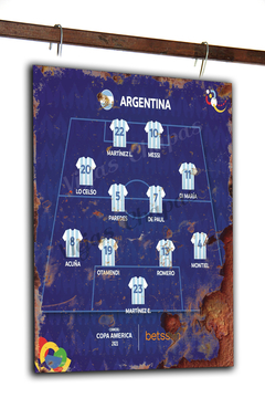 DR-202 Argentina formación Copa América 2021