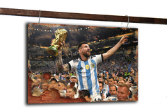 DR-220 Messi levantando la copa del mundo 2022