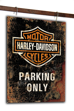 MR-039 Harley parking negra