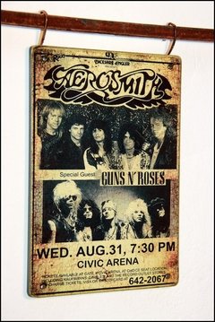 RR-052 Aerosmith Guns N' Roses Civic Arena
