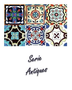 Azulejos autoadhesivos - Serie Antique
