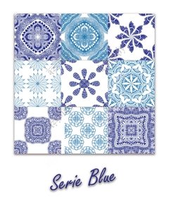 Azulejos autoadhesivos - Serie Blue