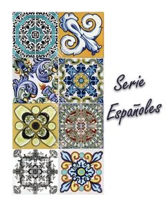 Azulejos Autoadhesivos- Serie Españoles