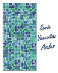 azulejos autoadhesivos -serie venecitas azules