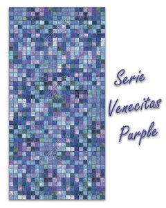 azulejos autoadhesivos - serie venecitas purple