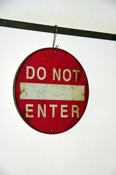 ZO-002 Do Not Enter