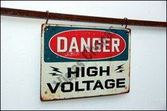 ZR-018 danger high voltage