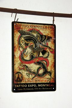 ZR-138 Tattoo dragón