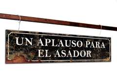 ZX-029 Un aplauso para el asador - Negro