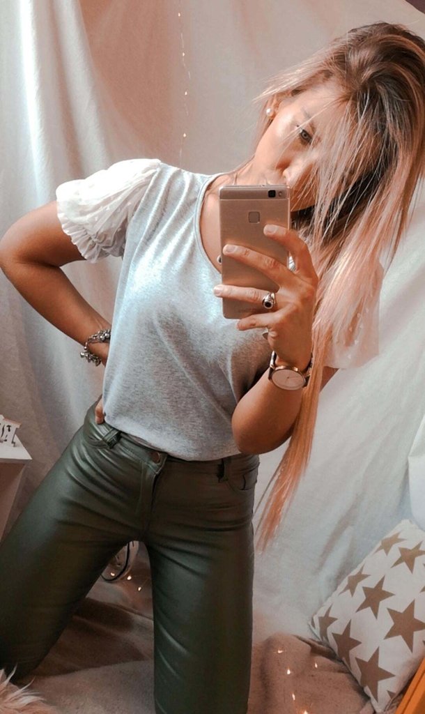 Pantalon Engomado Tiro Alto Ventas por mayor