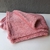 Manta algodón corderito rosa - comprar online