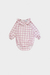 Body bombachudo Vichy Rosie ~ Talle 12-18 m