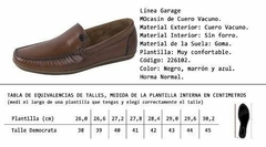 MOCASIN DEMOCRATA TAG (226102)